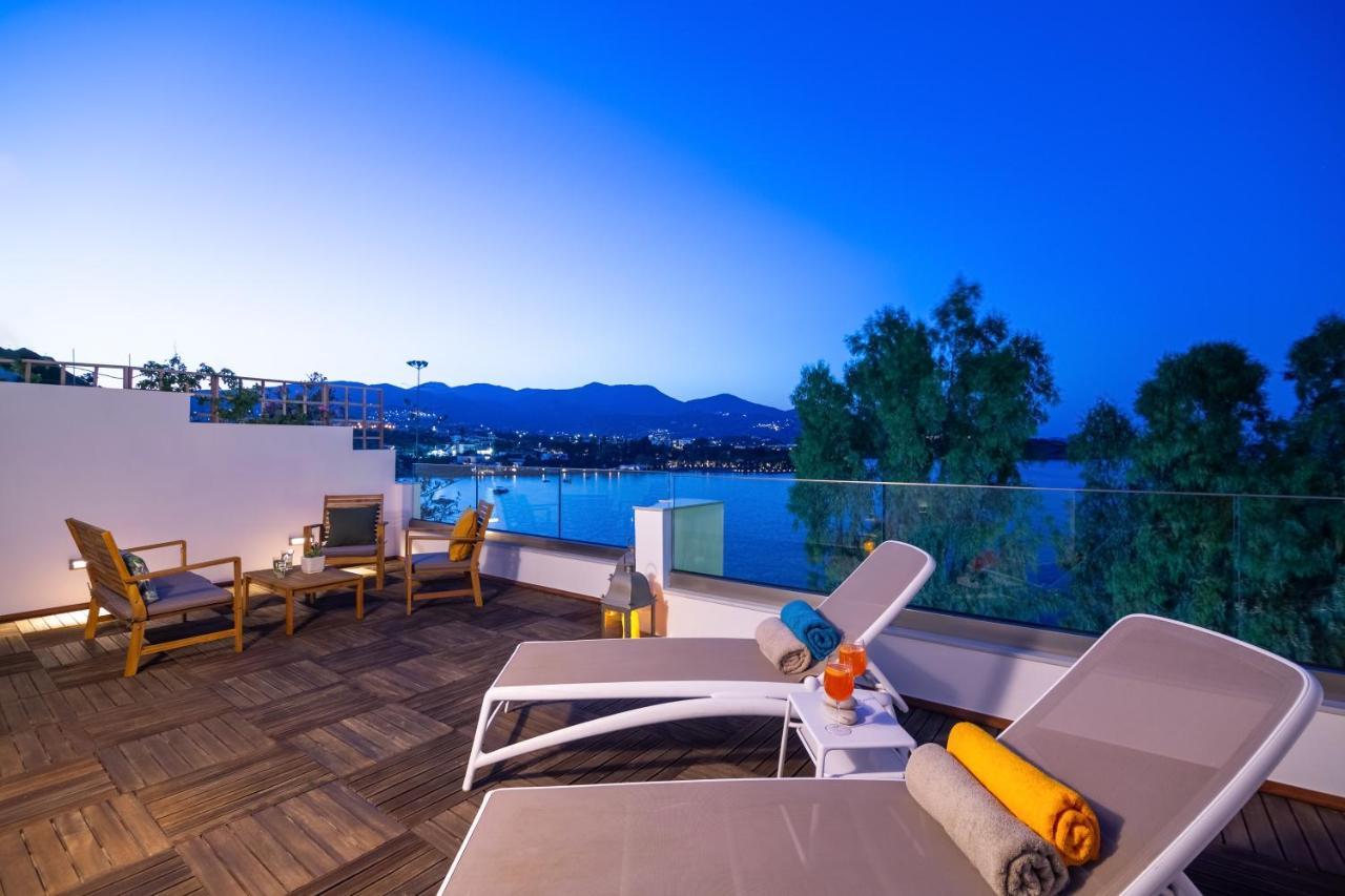 Aurelia Sea View Loft Suite アイオス・ニコラオス エクステリア 写真